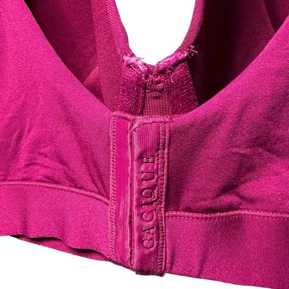 Cacique Bra 44DD Fuschia Comfort Bliss Lightly Lined Wire Medium Coverage - Picture 7 of 8